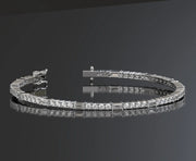 Solid Gold VVS Moissanite Tennis Bracelet | ONYX RATAN
