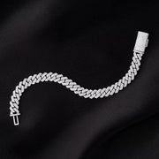 8mm Moissanite Cuban Link Chain – Iced Out | ONYX RATAN