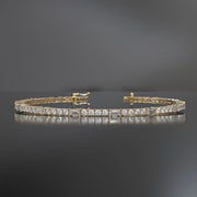 Solid Gold VVS Moissanite Tennis Bracelet | ONYX RATAN